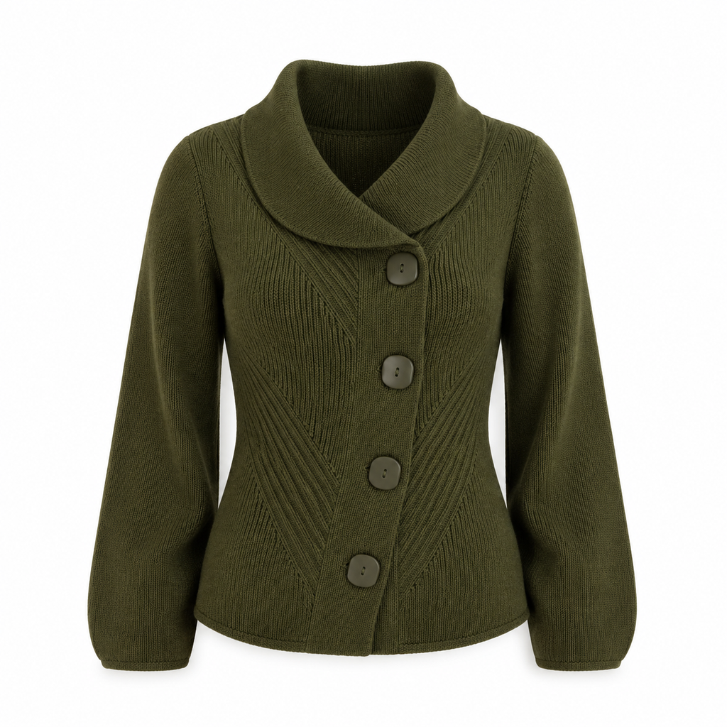 Sculpted Knit Cardigan