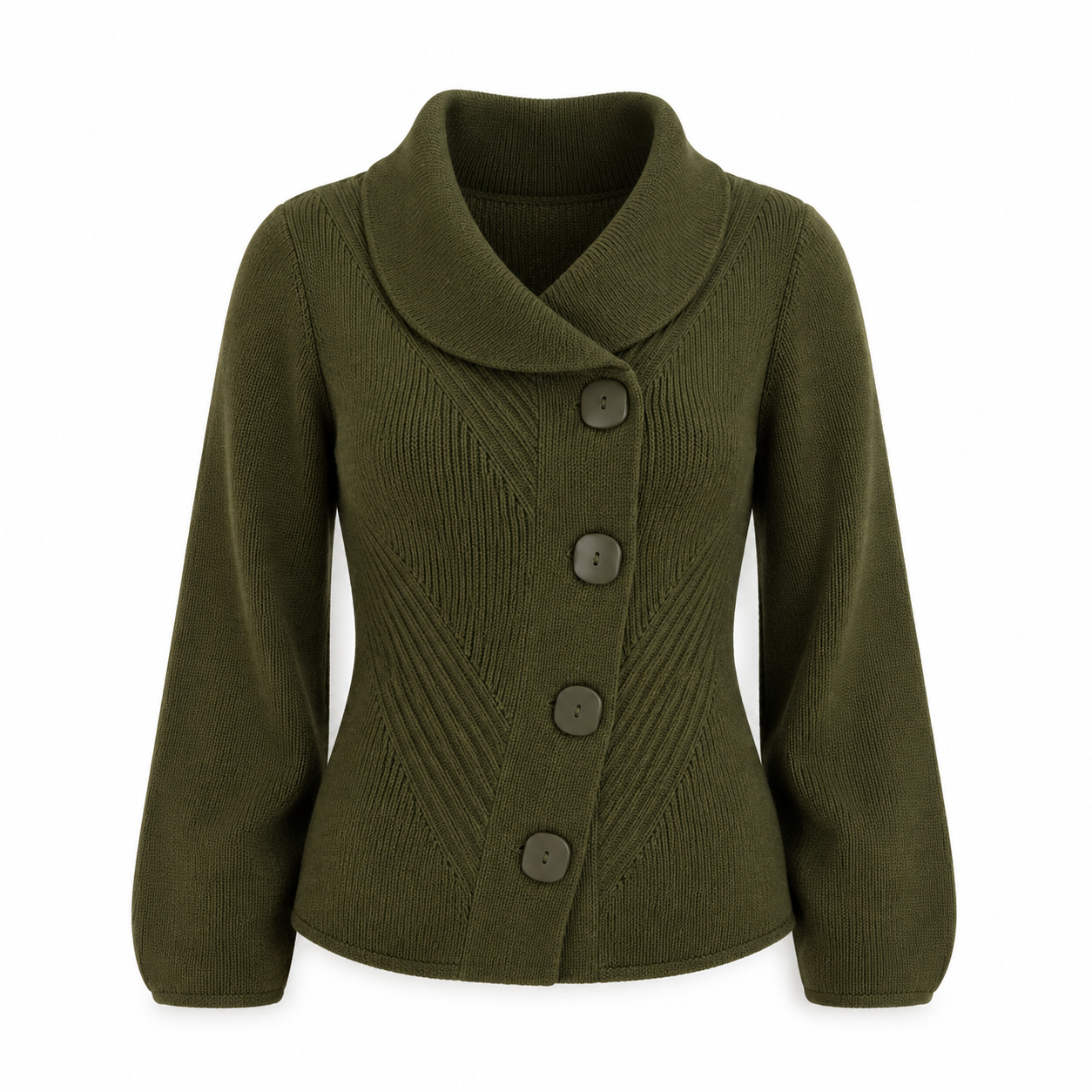 Sculpted Knit Cardigan