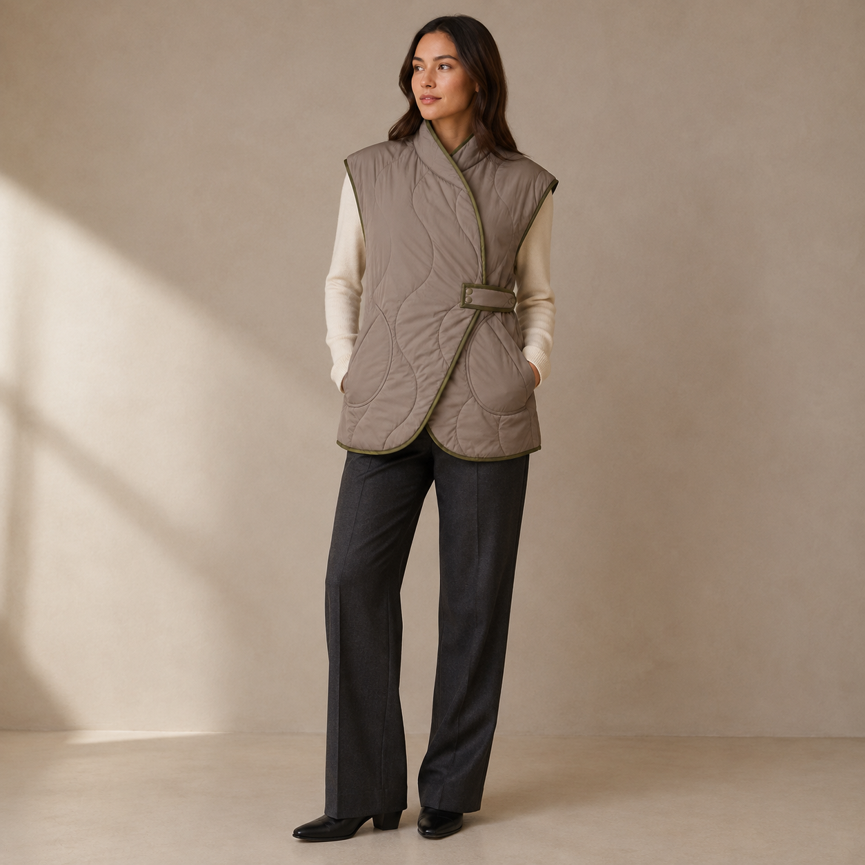 Reversible Quilted Vest