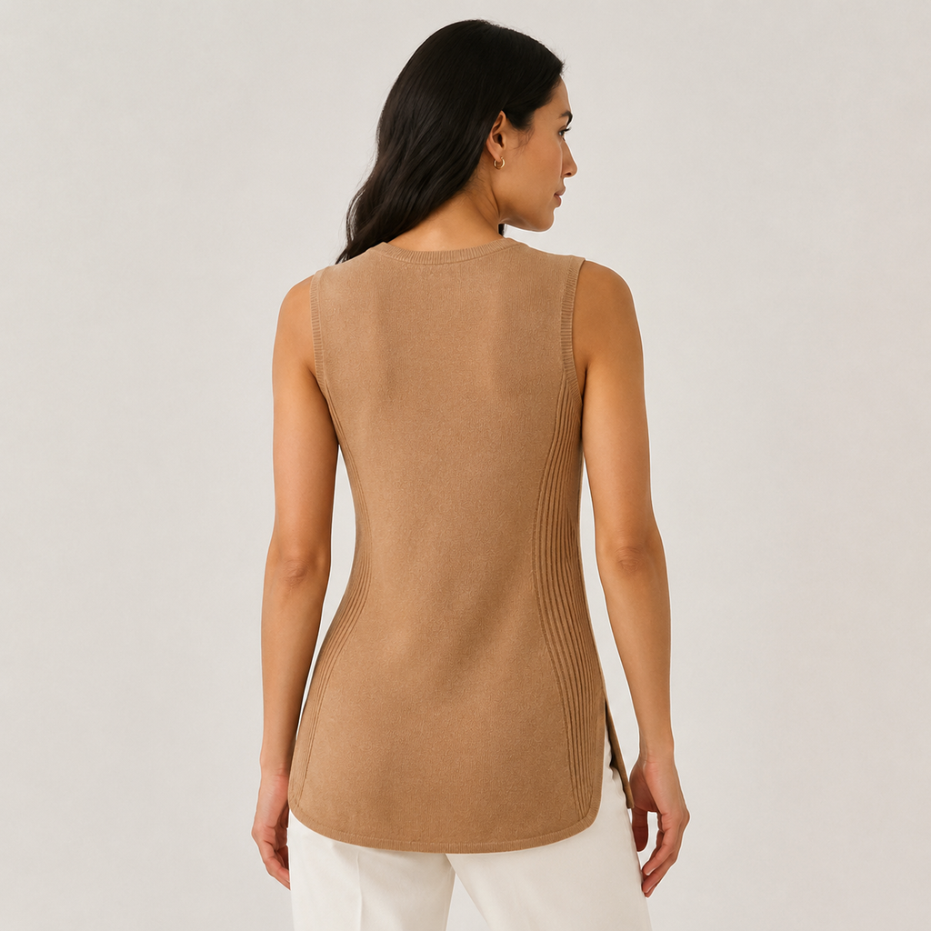 Contour Knit Vest