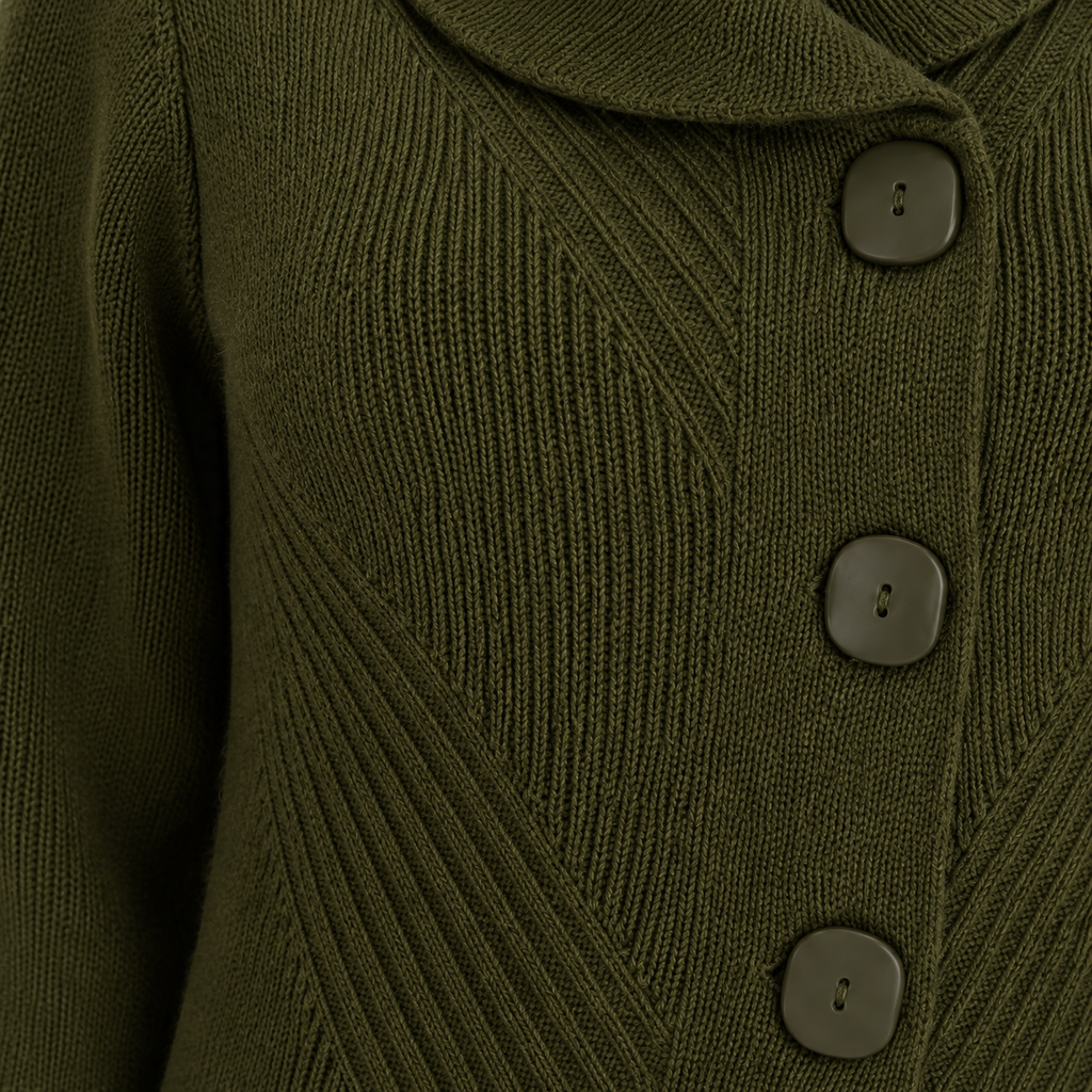 Sculpted Knit Cardigan