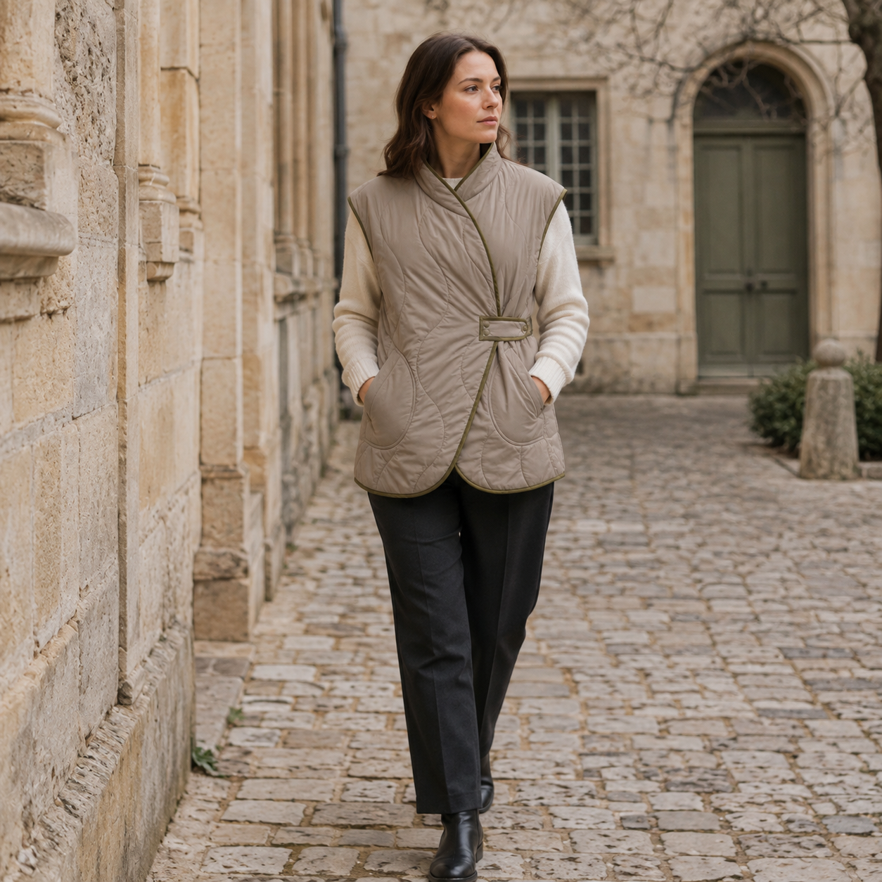 Reversible Quilted Vest