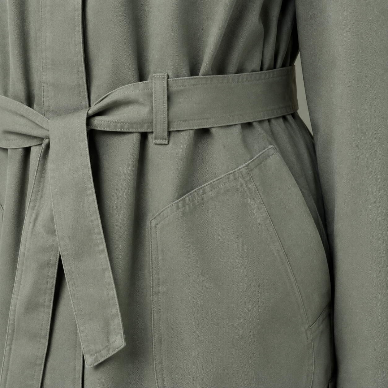 Belted Utility Overshirt