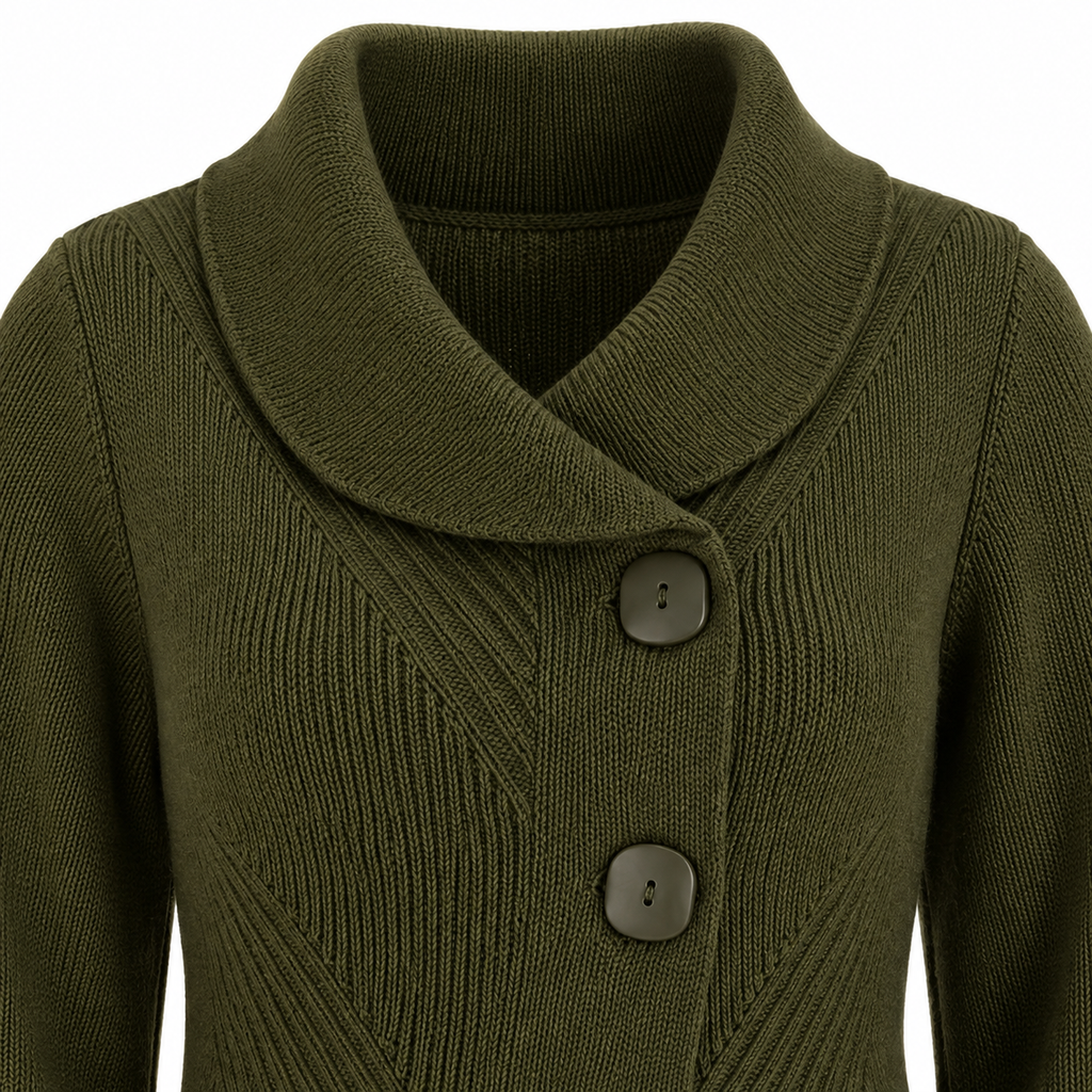 Sculpted Knit Cardigan