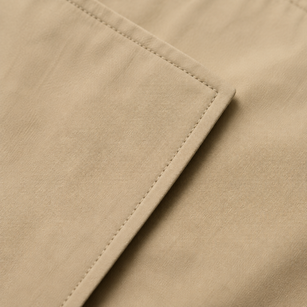 Curve-Hem Cropped Jacket